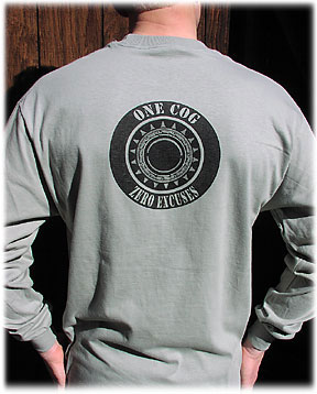 Cyclofiend.com T-shirt - BACK