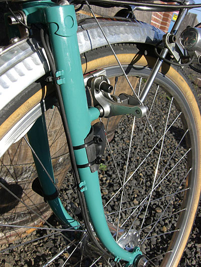 Tony Periera built 40mm Trail fork - click for the full story