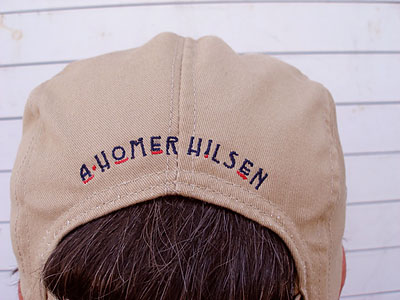 A Homer Hilsen Stubby Hat back