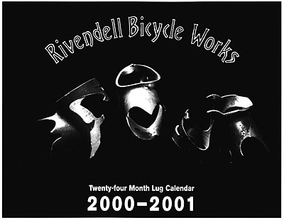 Rivendell Bicycle Works Lug Calendar Scans - click here