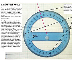 Step 3 - Seat Tube Angle