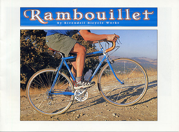 Rivendell Rambouillet Flyer - Cover