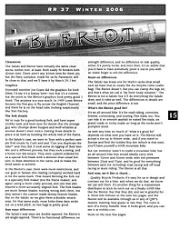 Bleriot Announcement - Click for full size