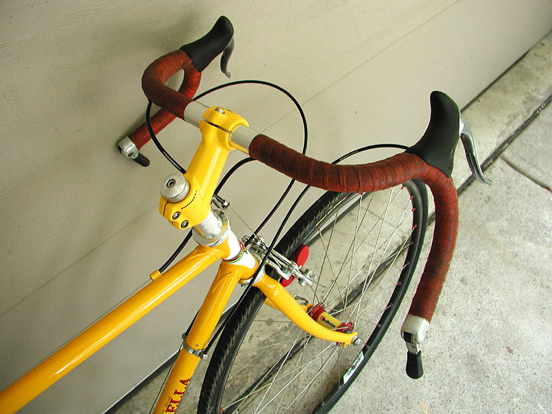 Mirella Bicycle - cockpit view