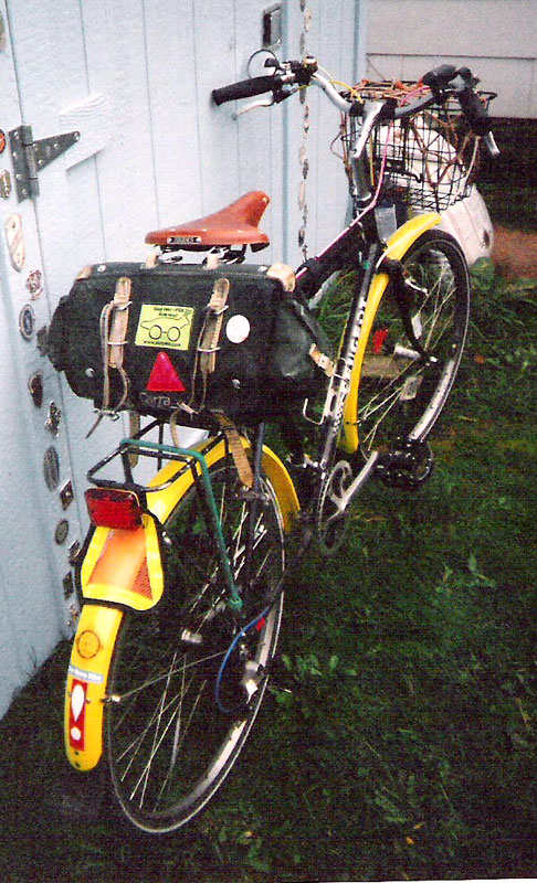 Peugeot Citybike - rear view