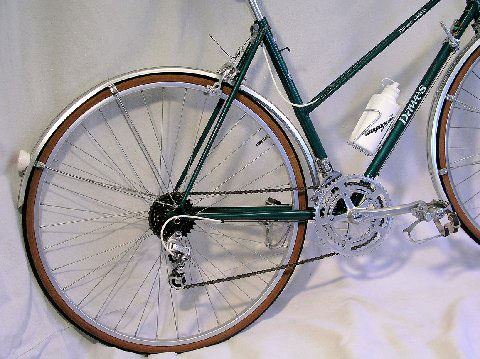 Dawes Galaxy Mixte - drivetrain detail