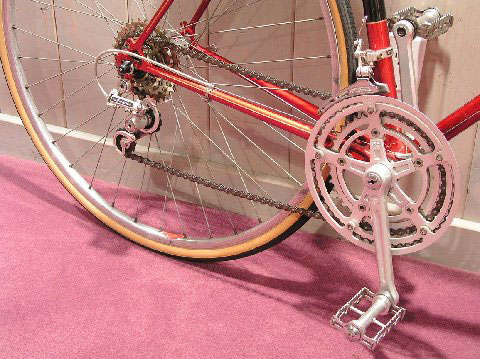 Motobecane Grand Jubilee - drivetrain detail