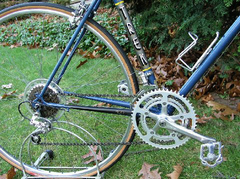 Trek 500 - drivetrain detail