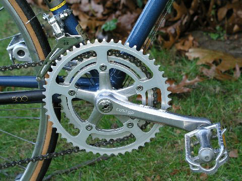 Trek 500 - crank detail