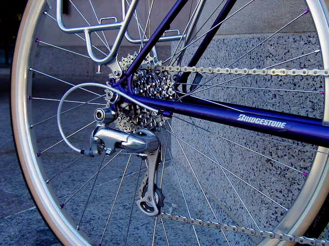 Bridgestone XO-1 - drivetrain detail