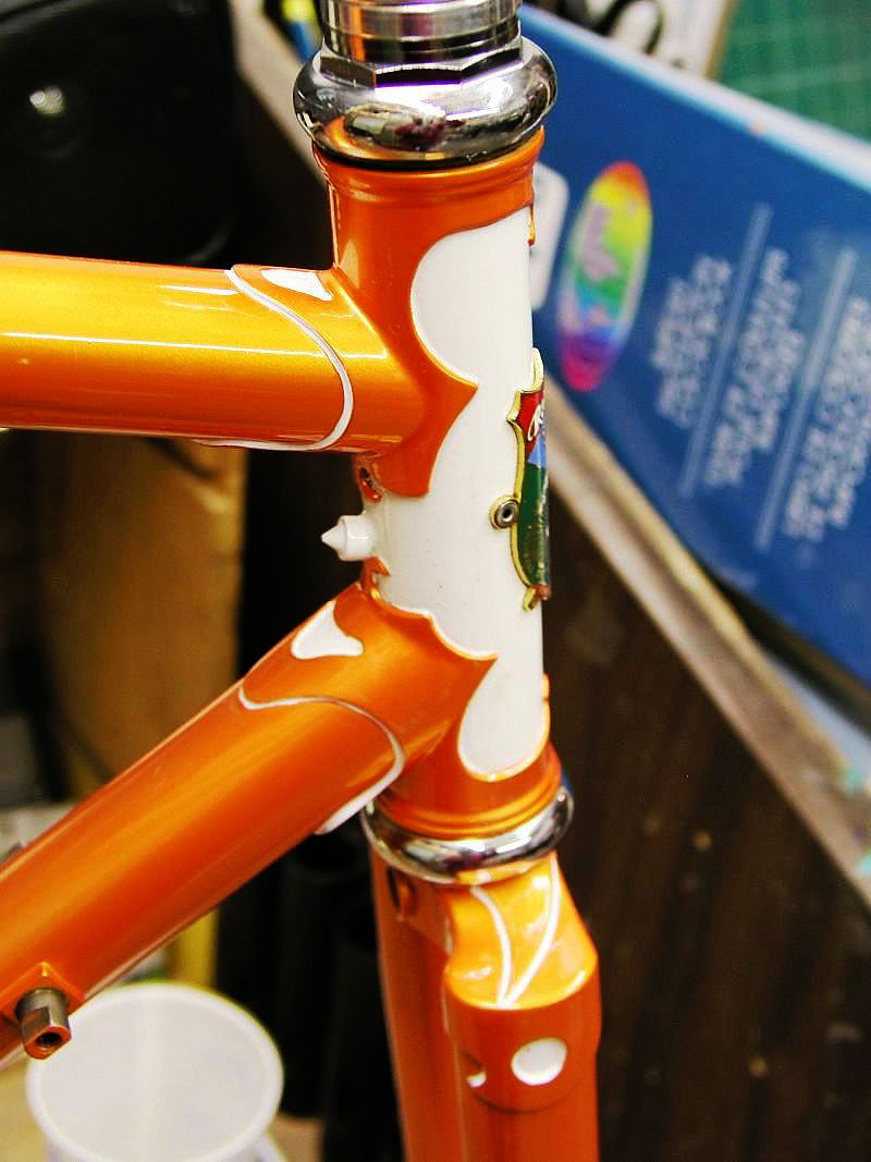 Rambouillet - headtube detail