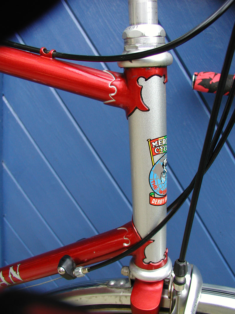 Mercian - headtube detail