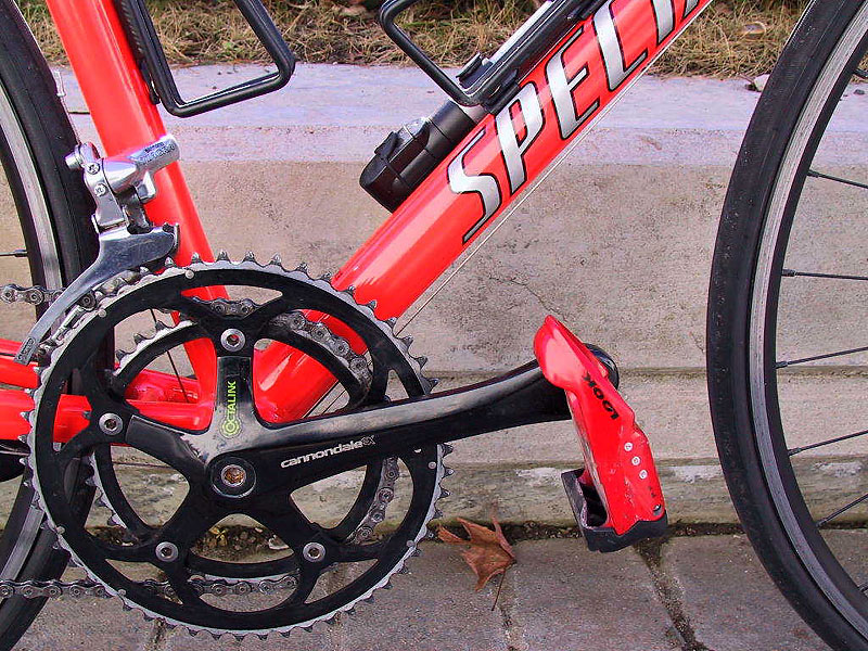 Specialized Allez -crankset detail