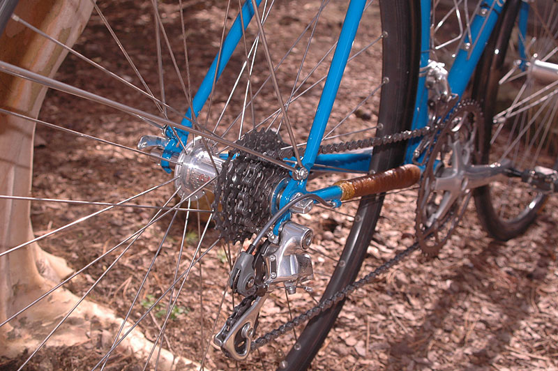 Rivendell Rambouillet - rear hub detail