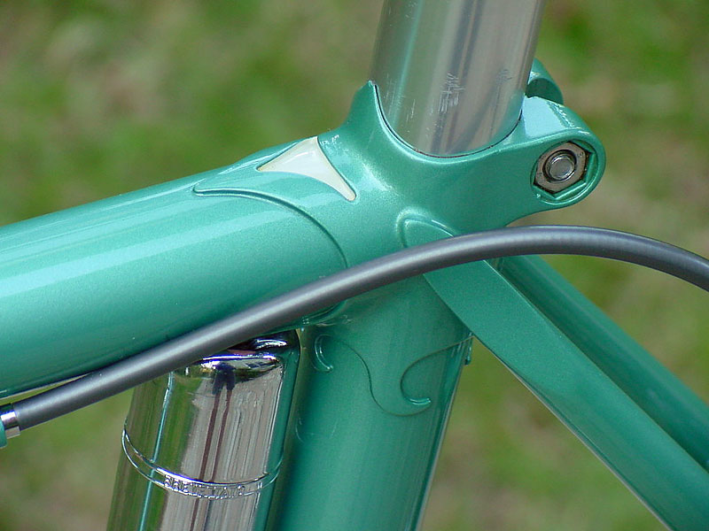 Rivendell Custom 54 cm - seat lug detail