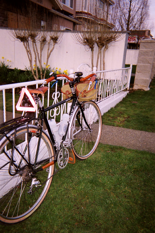 Surly Crosscheck - rear quarter view