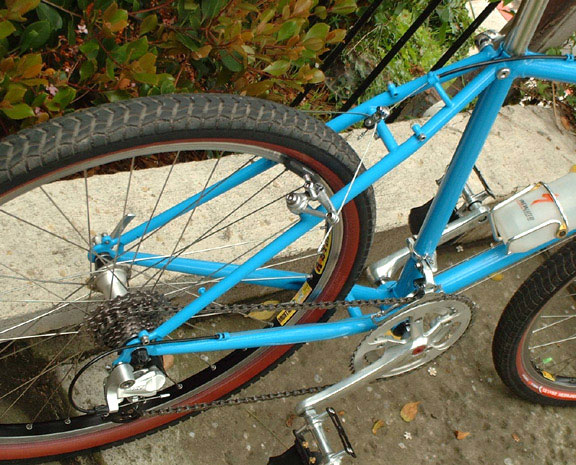 1985 Specialized Stumpjumper - drivetrain detail