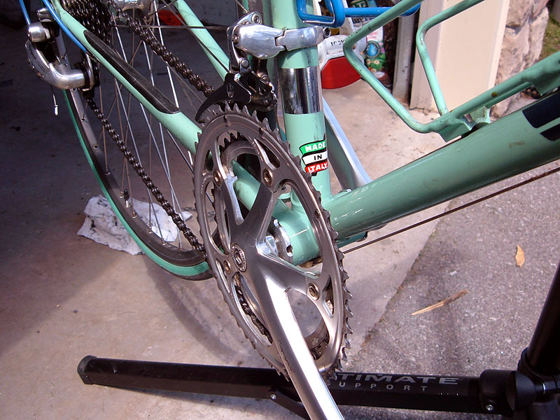 Bianchi Vittoria - bottom bracket detail