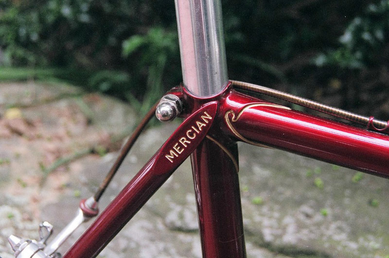 Mercian Vincitore - seat cluster