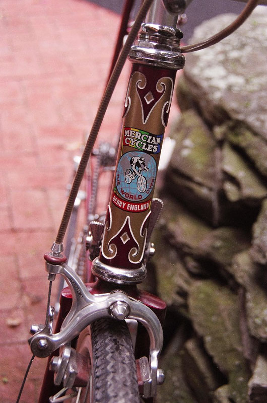 Mercian Vincitore - headbadge detail