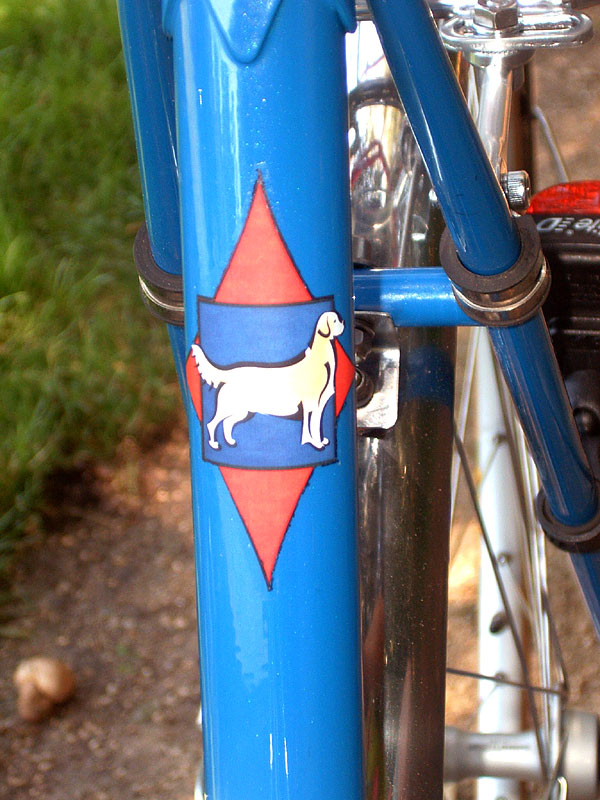 Tyrone Decal on the Mixte