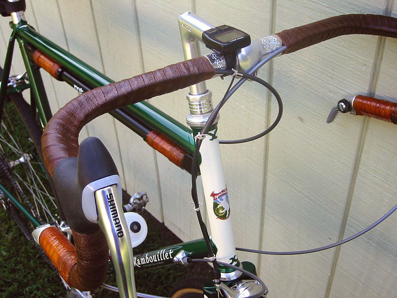 Rivendell Rambouillet - headtube detail