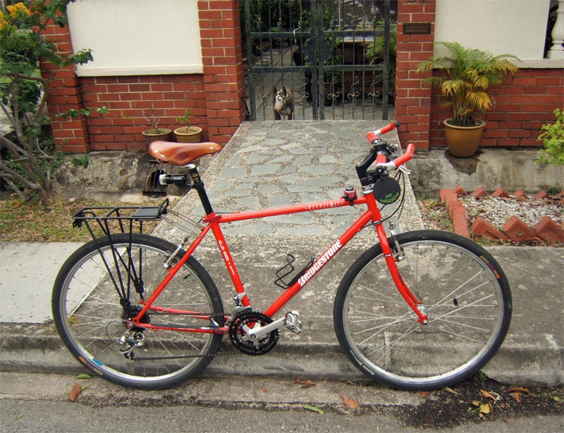 Bridgestone CB-1 - side view with Chofu