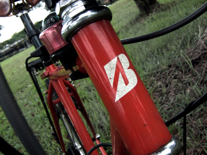 Bridgestone CB-1 - headttube detail