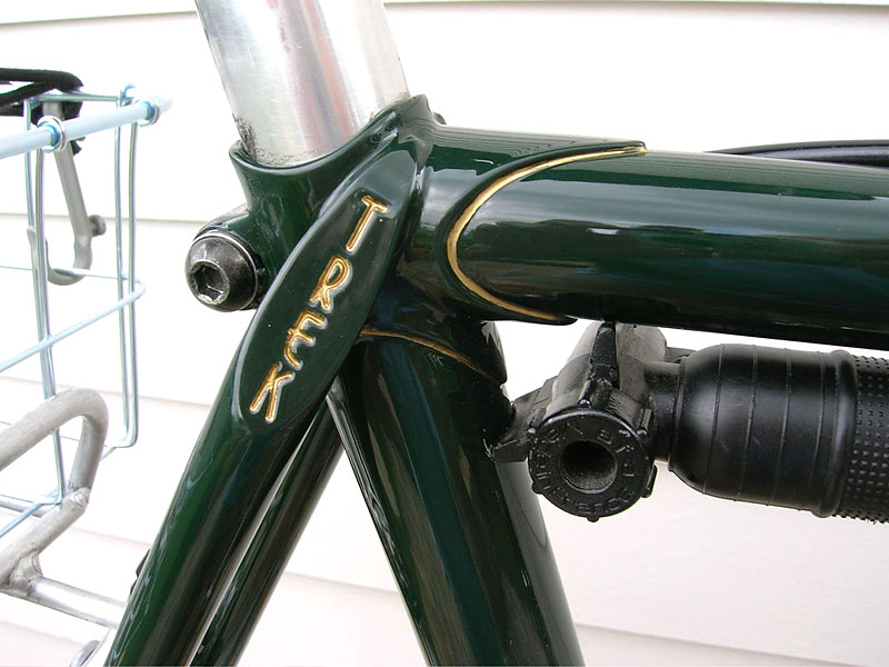 Trek Resurrectio - seat cluster detail