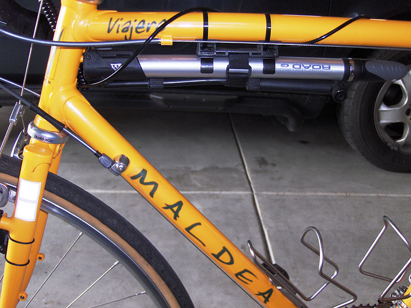 Maldea Viajero - headtube detail