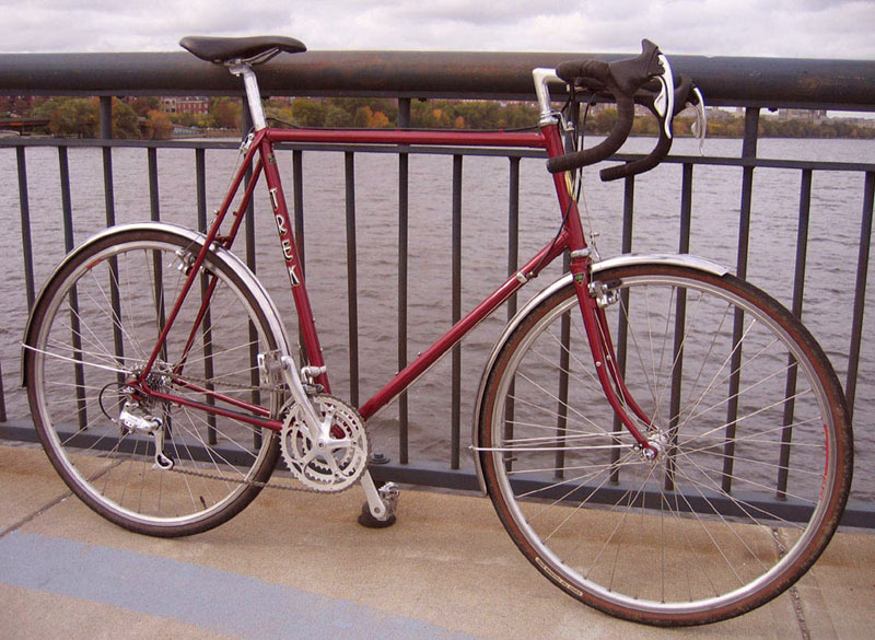 Trek TX700 - on the bridge