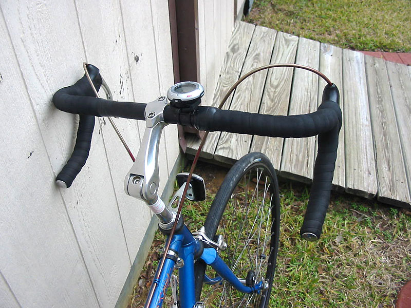 Trek 510 - cockpit view