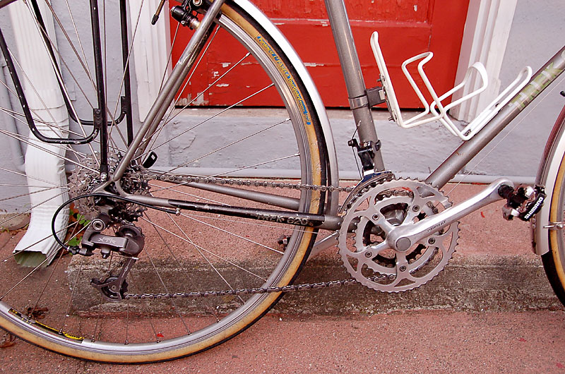 Trek 620 - drivetrain detail