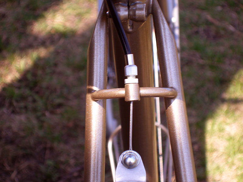 Trek 728 - rear brake detail