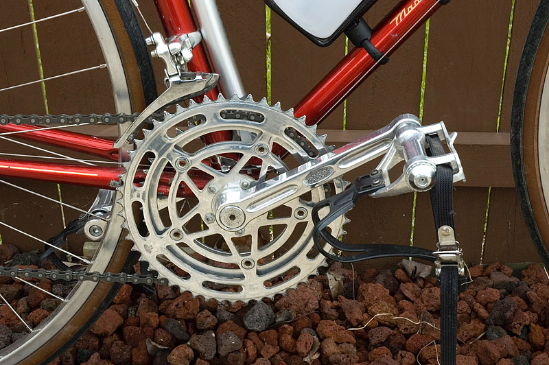 Motobecane Grand Jubilee - crankset detail