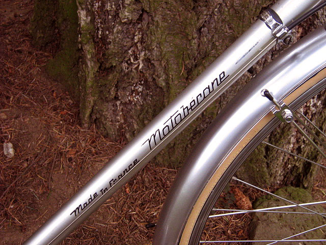 Motobecane Grand Record - downtube detail