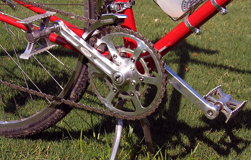 Schwinn Superior - crankset detail