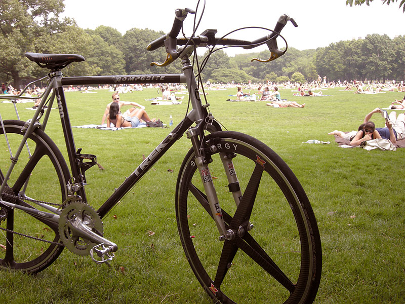 Trek 2100 - front end view