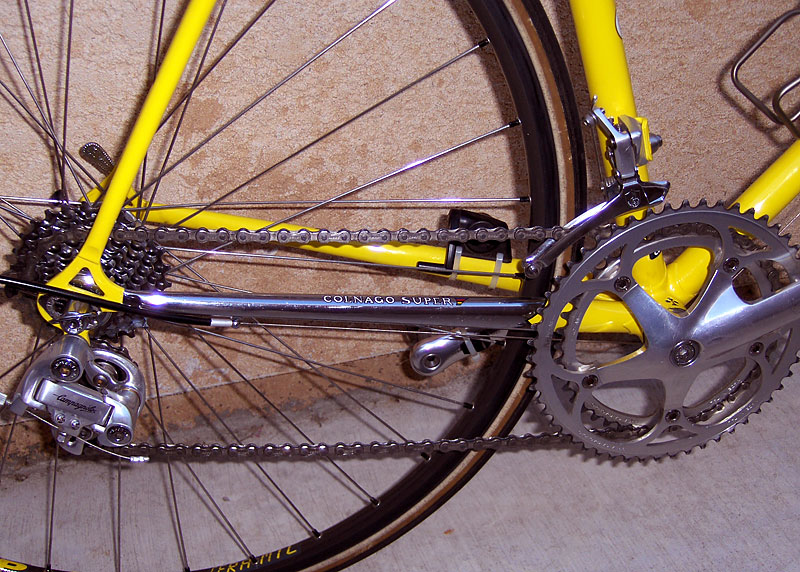 Colnago Super - drivetrain detail