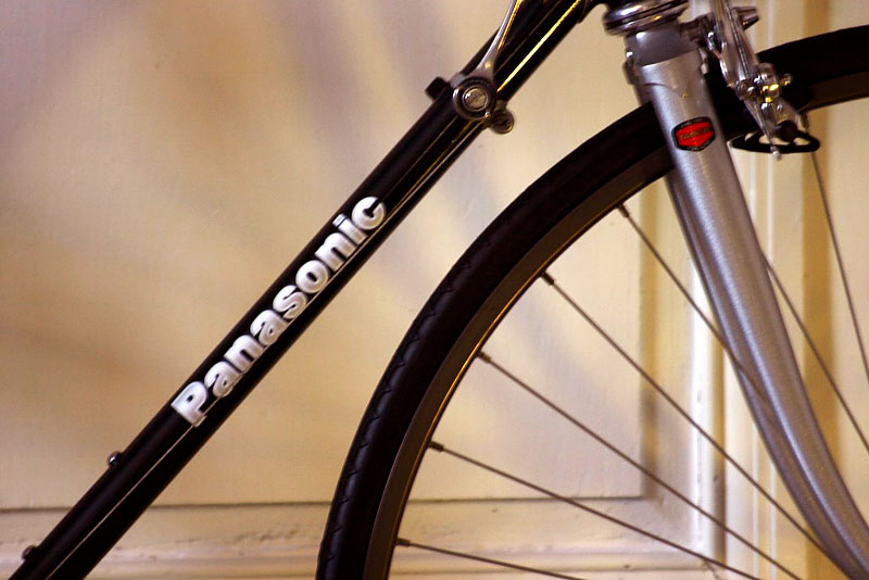 Panasonic Team - downtube detail