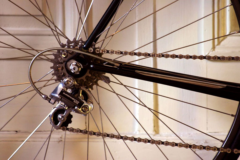 Panasonic Team - drivetrain detail