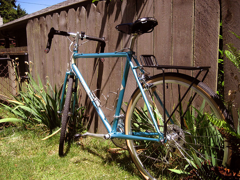 Rivendell Bleriot - rear angle view