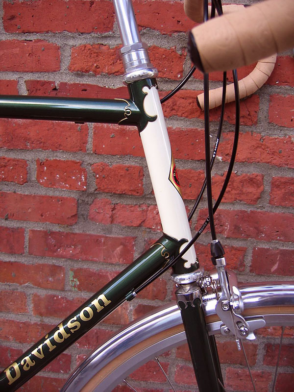 Davidson - headtube detail