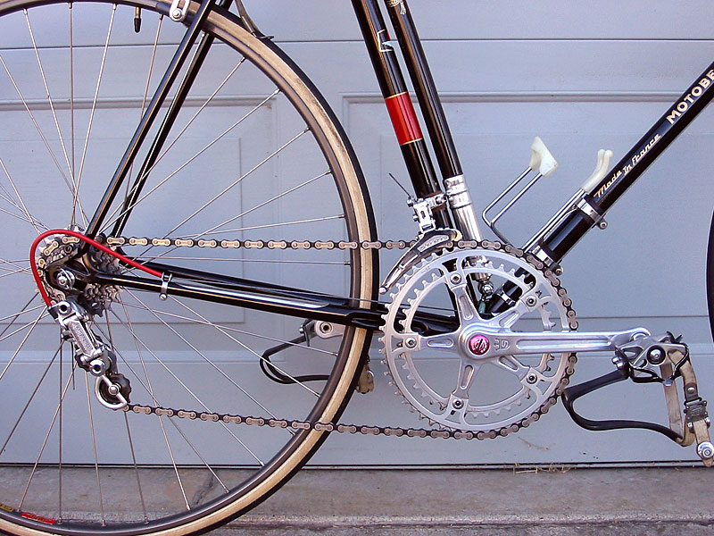 Motobecane Grand Record - drivetrain detail