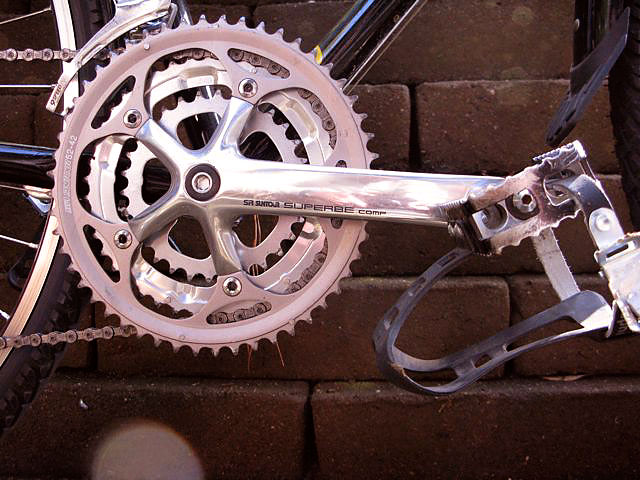 SOMA Double Cross - crank detail