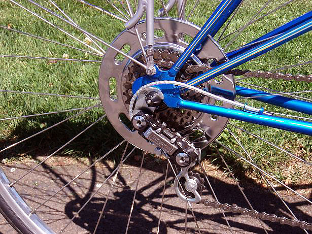 Peugeot UO-18 Mixte - drivetrain detail