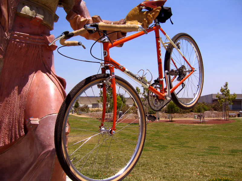 Bridgestone XO-1 - A well-balanced bicycle