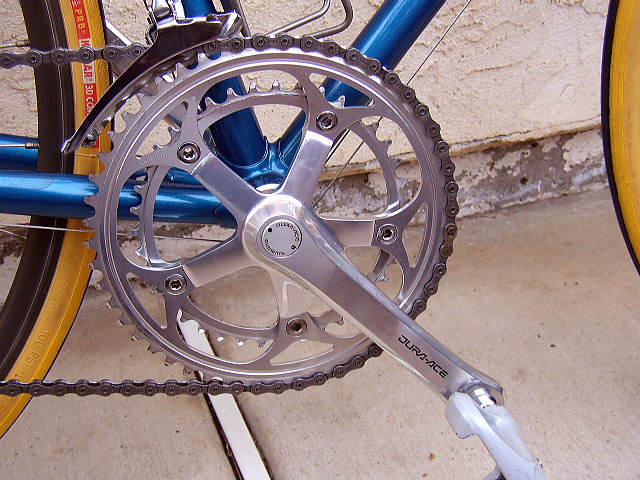 Rivendell Road - crankset detail