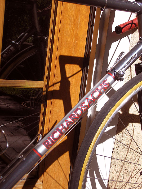 Richard Sachs Road - downtube detail