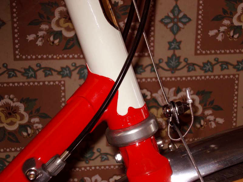 Trek 620 - headtube detail